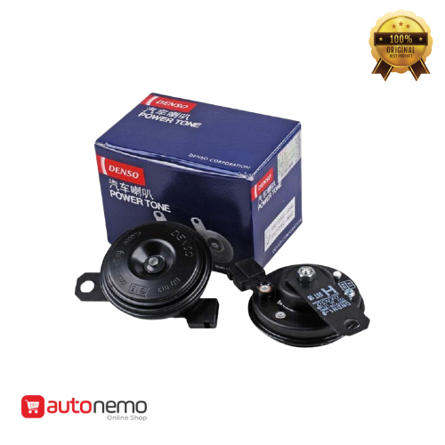 Denso Compact Full Power Tone Universal Horn Set of 2 for Motorbike/Car -  Autonemo Shop