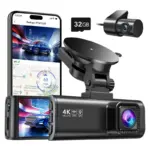 Wifi Dashcam Redtiger F7NP 4K Front Rear - Image 3