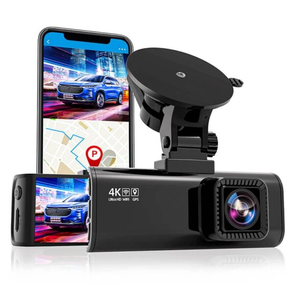Wifi Dashcam Redtiger F7NP 4K Front Rear