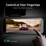 Botslab G980H Pro 4 Channel Dash Cam, 3K Front + 1080P Rear + Dual 1080P Side Cameras, 560° Full Coverage with ADAS, Night Vision, 24/7 Parking Mode, Sony Sensor, 3.18" Touch Screen, 5.8GHz WiFi, Built-in GPS, 128GB SD Card Included - Image 7