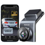 Botslab Dash Cam G300H Pro, 1296P Car DashCam, 140° Wide Angle Car Camera, Color Night Vision, Built in WiFi GPS, 24h Motion Detection Parking Mode, Emergency and Loop Recording