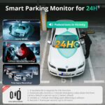 Botslab G980H Pro 3-Channel Dash Cam 4K Front, 1080P Cabin and Rear, 360° Full Coverage Dashcam with AI Sentry Mode, Infrared Night Vision, ADAS, 24/7 Parking Surveillance, 5.8GHz WiFi, Built-in GPS, 3.18" Touch Screen - Image 5