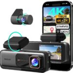 Botslab G980H Pro Dual Dash Cam 4K Dash Cam Front and Rear